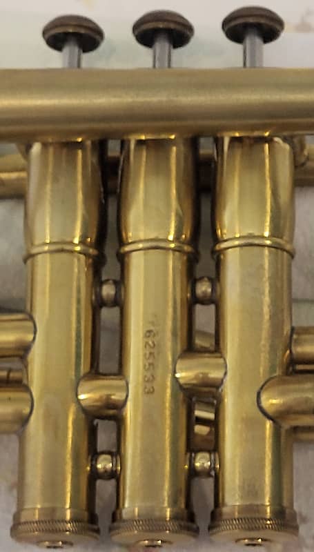 Olds Ambassador Trumpet 1968 - waxed raw brass | Reverb