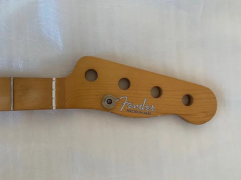 Fender Mike Dirnt Road Worn Artist Series Signature Precision Bass Neck image 2