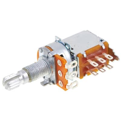 DiMarzio 500K Push/Pull Potentiometer with integral DPDT Switch, audio taper image 4