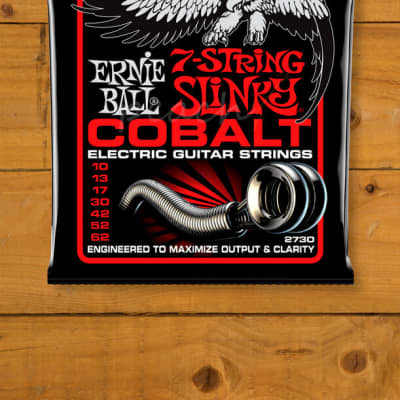 Ernie Ball 2730 Cobalt 7 String Skinny Top Heavy Bottom Strings