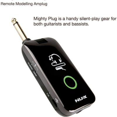 NUX Mighty Plug MP-2 Guitar and Bass Modeling Headphone Amplug with Bluetooth,13 Amplifier Models,20 IR,19 Variety of Effects image 2