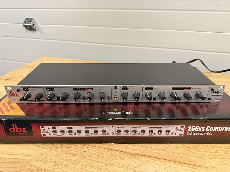 dbx 266xs Dual-Channel Compressor / Gate | Reverb Canada
