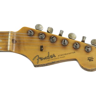 Fender Custom Shop LTD Poblano Stratocaster Super Heavy Relic Aged Daphne Blue image 4