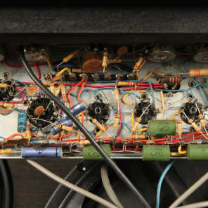 Sano Supersonic Tube Amp amplifier 1X12 + 2X8 speakers 1967 Black image 17