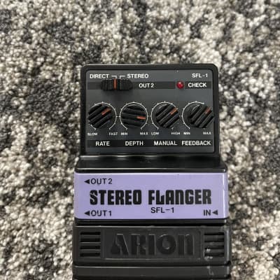 Arion SFL-1 Stereo Flanger Analog Vintage Guitar Effect Pedal MIJ Japan image 2