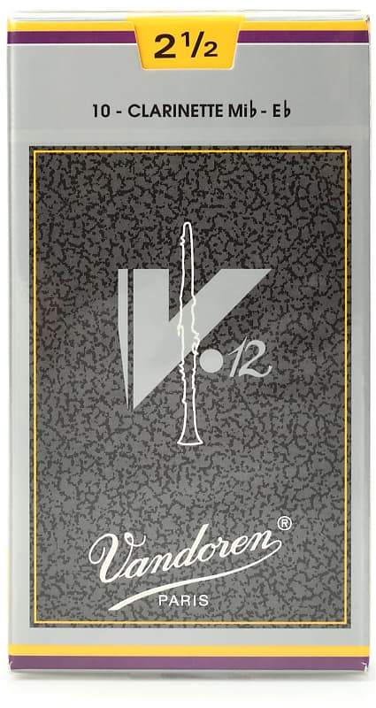 Vandoren CR6125 V12 Eb Clarinet Reed - 2.5 (10-pack) image 1