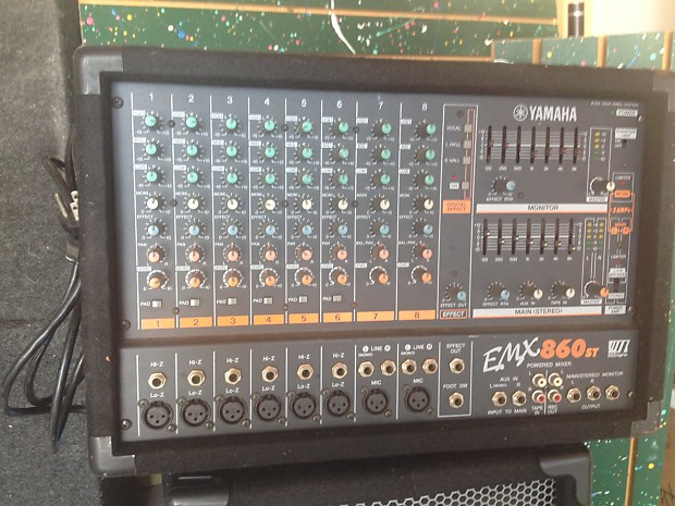 Yamaha EMX860ST パワードミキサー EMX860 ST - Yamaha EMX860 ST - Audiofanzine