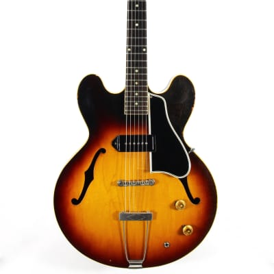 1960 Gibson ES-330T - All 1959 Specs Big Chunky Neck, Sunburst, Vintage ES330! Hollowbody Electric Guitar! image 3