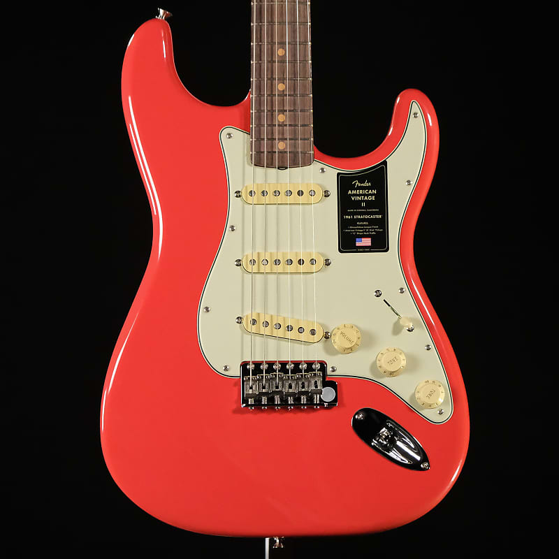 Fender American Vintage II 1961 Stratocaster - Fiesta Red image 1