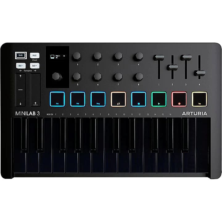 Arturia MiniLab Mk3 - Deep Black