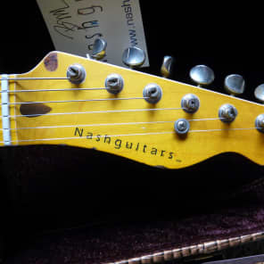 New 2018 Bill Nash E-57 esquire guitar Lollar Ash body solid maple neck.   7 lbs 1 oz image 5