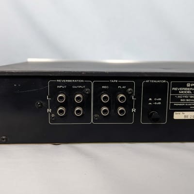 Pioneer SR-303 Stereo Reverberation Amplifier 1980 BBD Delay and Chorus image 12