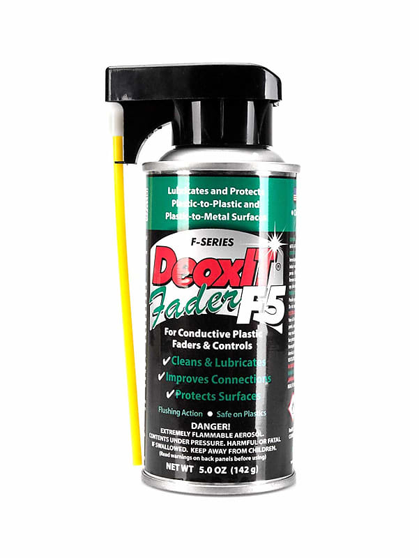 Hosa F5S-H6 Deoxit Faderlube Spray 5oz image 1