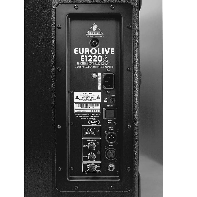 ベリンガー　EUROLIVE E1220 Behringer | Product | E1220