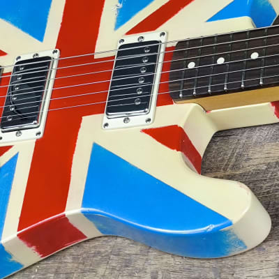 MyDream Partcaster Custom Built - Atomic Union Jack CBS image 7