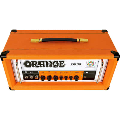 Orange OR30 30 Watt Tube Guitar Amplifier Head - Orange image 3