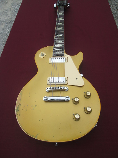1973 Gibson Goldtop Les Paul 100% Original Natural Relic image 1