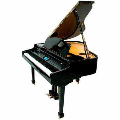 Suzuki MDG-400-BL Baby Grand Digital Piano w/Bench - Black High Gloss image 5