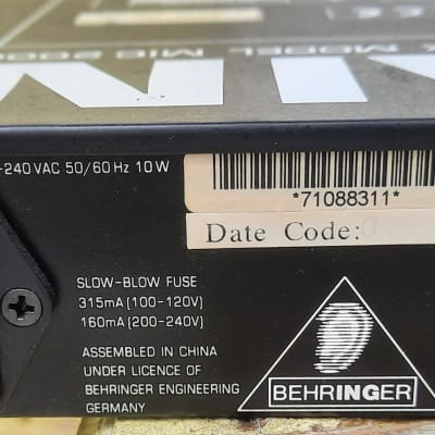 Behringer Hi Def Ultra Gain Mic 2000 Preamp/Line Driver Rack | Reverb