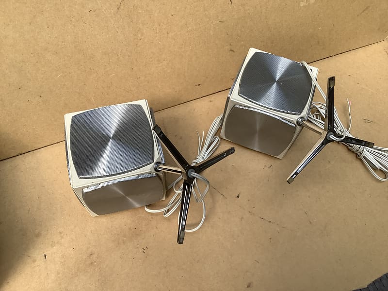 スピーカー・ウーファー grundig audiorama 700 cube speakers Vintage Audiorama 700 Cube Speakers from Grundig, Set of 2