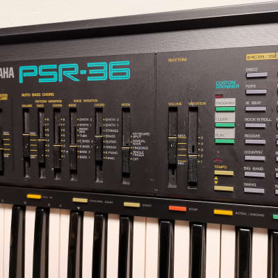 Yamaha PSR-36 *FM engine, 12bit drum sounds, midi in/out and more* image 2