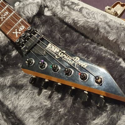 ESP Kirk Hammett Metallica Grassroots Signature Guitar Flame Maple Neck! With Hard Case! LTD 602 KH2 image 2