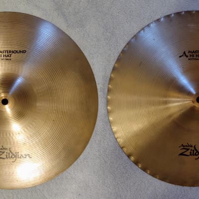 Zildjian A Series 14" Mastersound Hats - Hi-Hat Cymbals (Pair) image 11