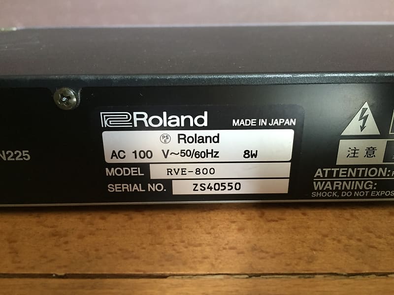 Roland RVE-800 Stereo Digital Echo [Vintage Japanese Delay Unit]