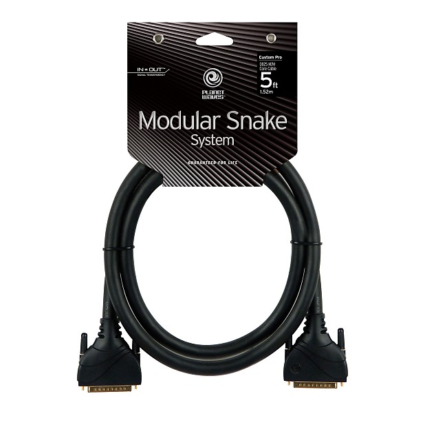 Planet Waves PW-DB25MM-05 Modular Snake DB25 Core Cable - 5' image 1