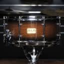 Used Tama S.L.P. Dynamic Kapur 6.5X14" Black Kapur Burst Snare Drum