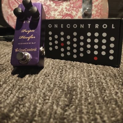 Reverb.com listing, price, conditions, and images for one-control-purple-plexifier