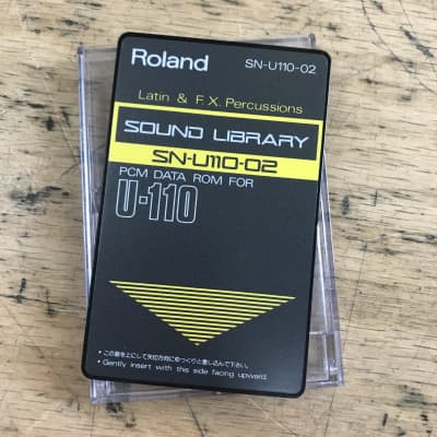 Roland SN-U110 Complete Set 1-15 Sound Library Cards 01, 02