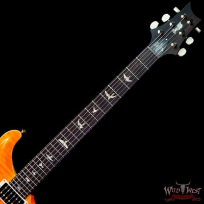 Paul Reed Smith PRS Core 10 Top 35th Anniversary Custom 24 1-Piece Flame Top Orange Fade image 4
