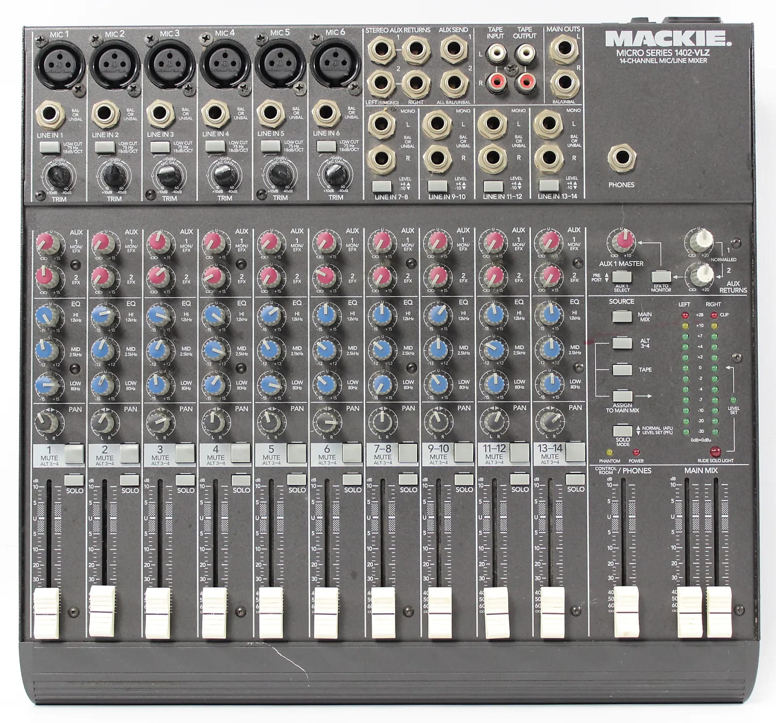 完動品】MACKIE MICRO SERIES 1402-VLZ ミキサー-