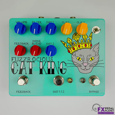 Reverb.com listing, price, conditions, and images for fuzzrocious-cat-king