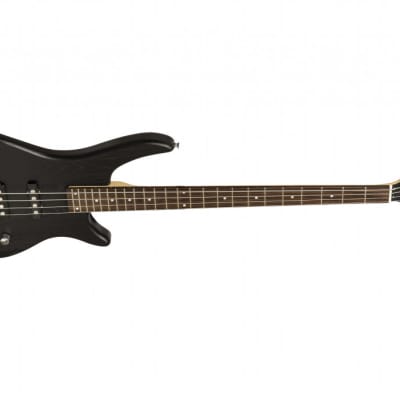 Stagg Fusion 40 Solid Ash Body 4-String Electric Bass - Black SBF-40 BLK image 3