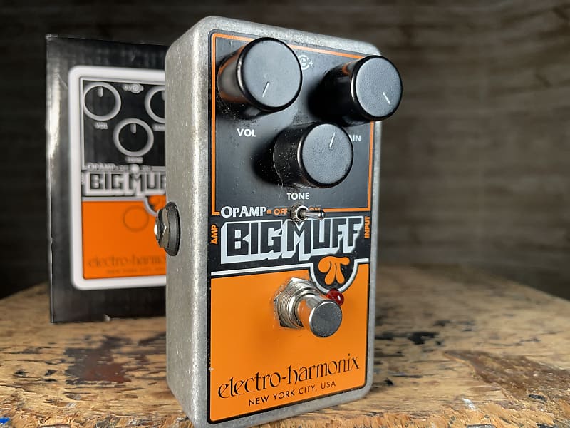 ギター ELECTRO-HARMONIX OP AMP BIG MUFF Pi Electro-Harmonix Op-Amp Big Muff Pi Reissue Fuzz | Reverb Canada