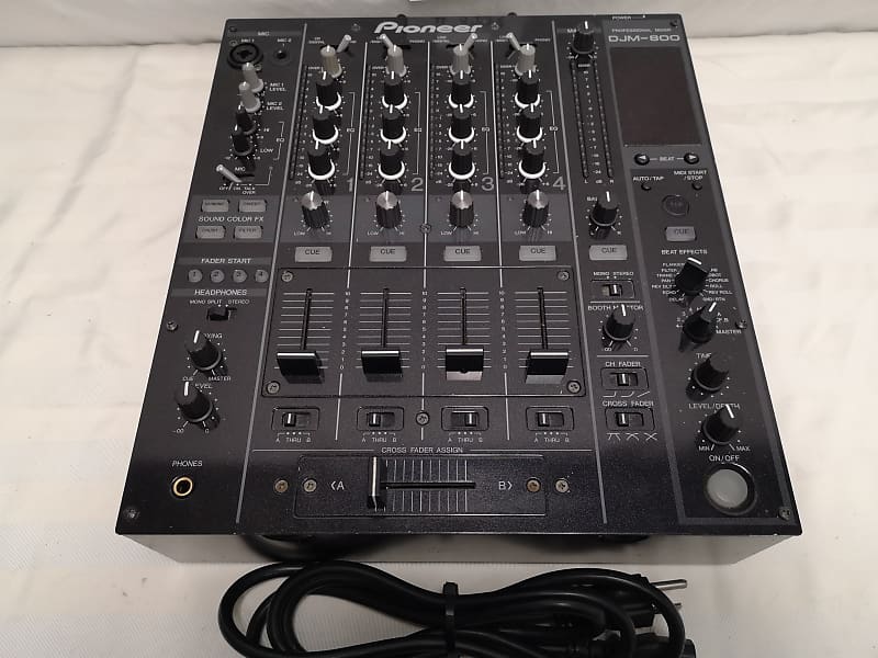 Pioneer DJM800 - Four Channel Professional DJ Mixer #2773 Good