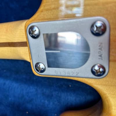 Univox Ripper 1970s Electric Guitar Natural image 19