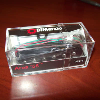 DiMarzio DP415BK Area 58 Single Coil Pickup - Black image 1