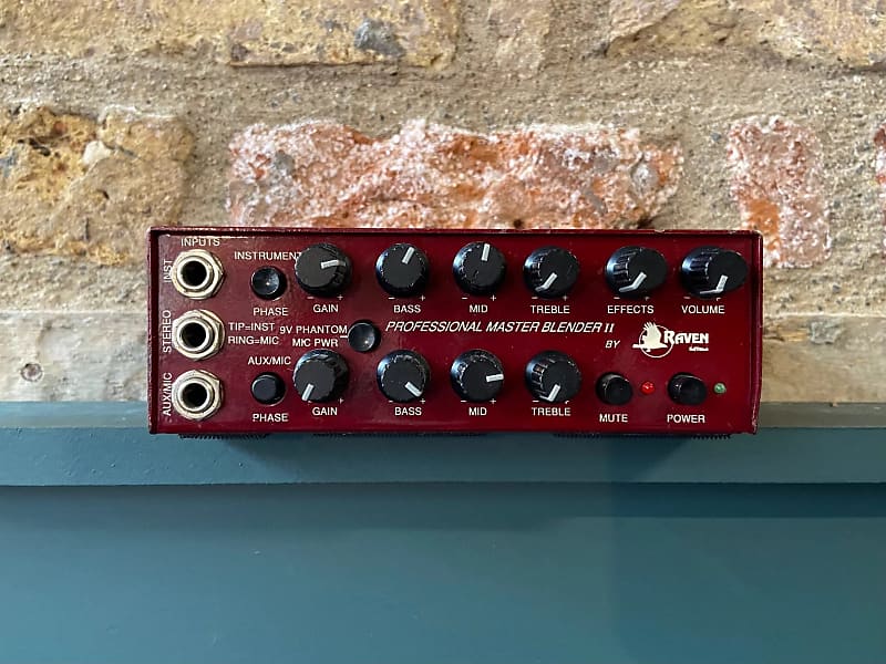 Raven Labs PMB-2 Professional Master Blender 2 Preamp/DI - Red