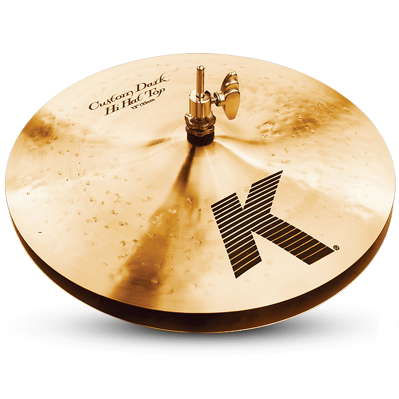 Zildjian 13" K Custom Dark Hi-Hat Cymbal - Bottom Only K0942 image 1