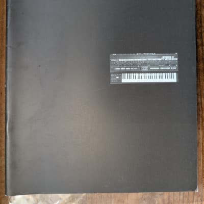 Roland Jupiter 8 Original Operation Manual