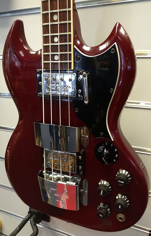 Arnold Hoyer E-Bass Type 5045 4-string from 1967 made in Germany - vintage item  with case image 1