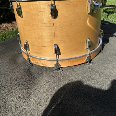 Ludwig/Slingerland “Hybrid” 3ply maple 70s Thermogloss 24/13/16 image 21