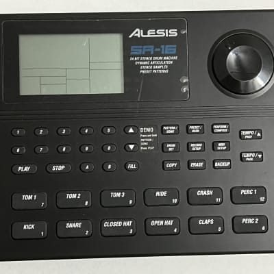 Alesis SR-16 Drum Machine 2010s - Black