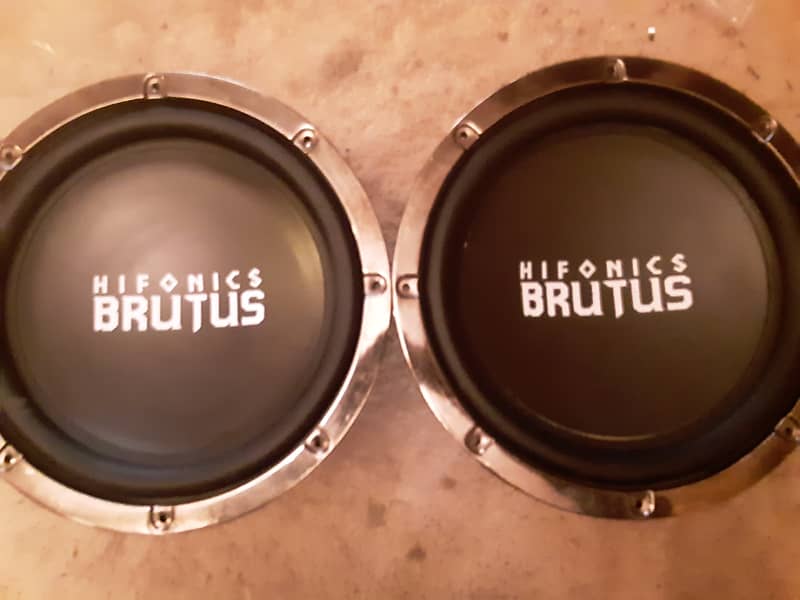 Netcominfotech Hifonics Brutus 12 Inch Square Subwoofer HI FONICS