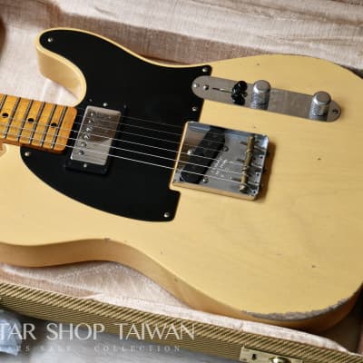 2023 Fender Custom Shop Limited Edition 1951 Telecaster HS Relic Aged-Nocaster Blonde image 2