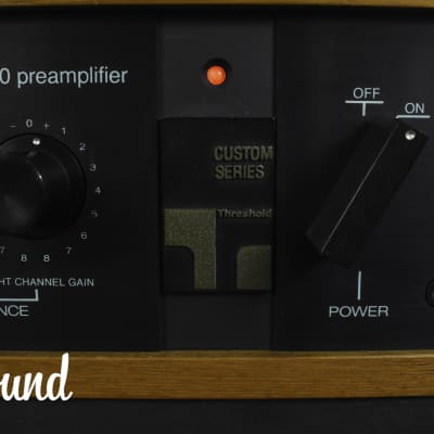 Threshold NS10 プリアンプ コントロールアンプ Threshold NS10の仕様 スレッショルド