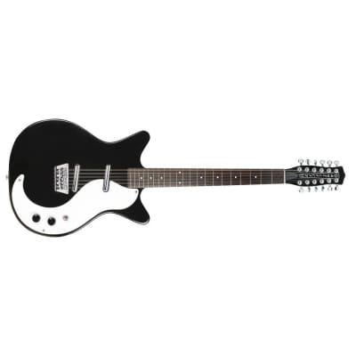 Danelectro 59 12SDC 12-String Guitar (Black) image 4